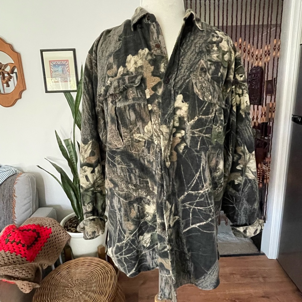 Vintage Camo Flannel